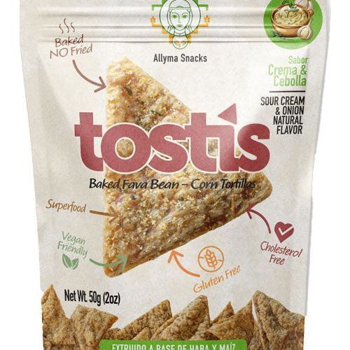 Tostis - Baked Fava Bean | Corn Tortilla Chips - Sour Cream & Onion