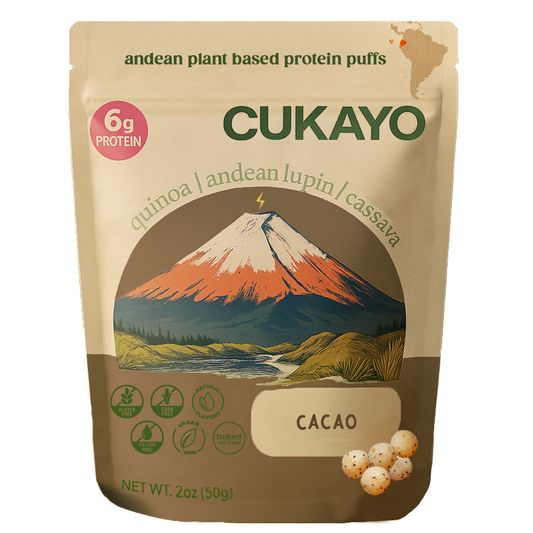 Cukayo | Chocho Puffs | Plant-based Protein Snack - Choco Cacao